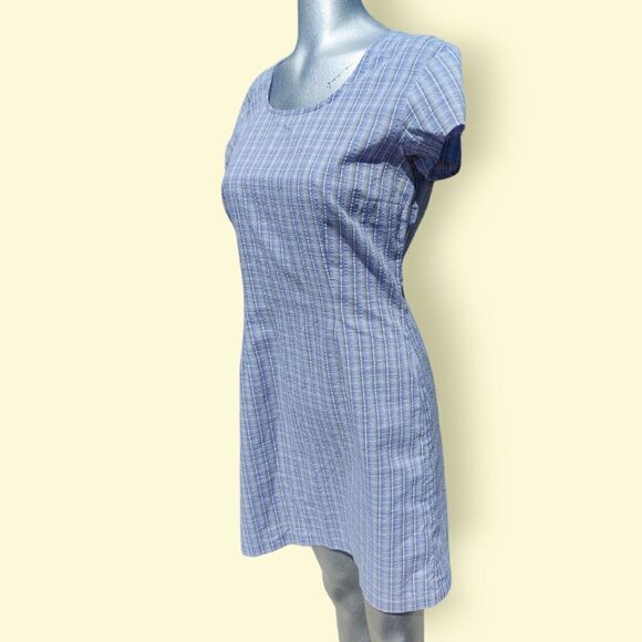 Patagonia Purple Plaid Mini Dress Size 6 - Picture 10 of 10